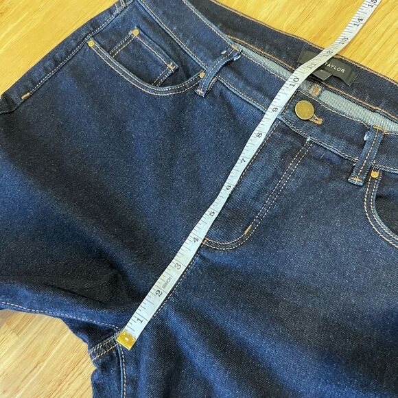 Ann Taylor denim jeans taper fit size 8 - Picture 13 of 15